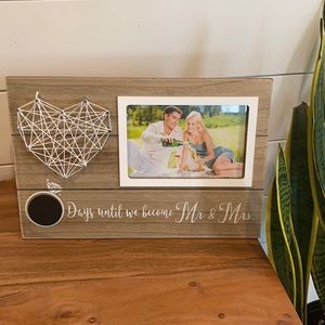 Days Until we become Mr. and Mrs. countdown frame